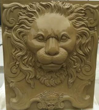 砂巖動物雕刻